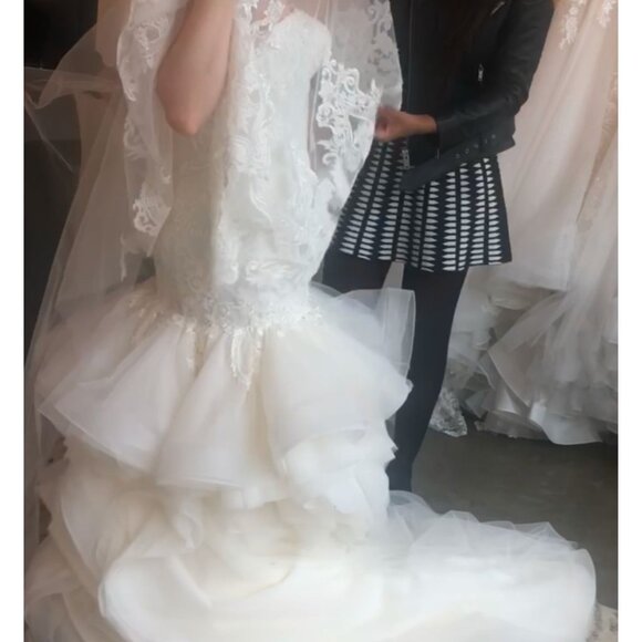 Wedding Dress - ZAKAA Couture, Mermaid Style - Picture 6 of 13